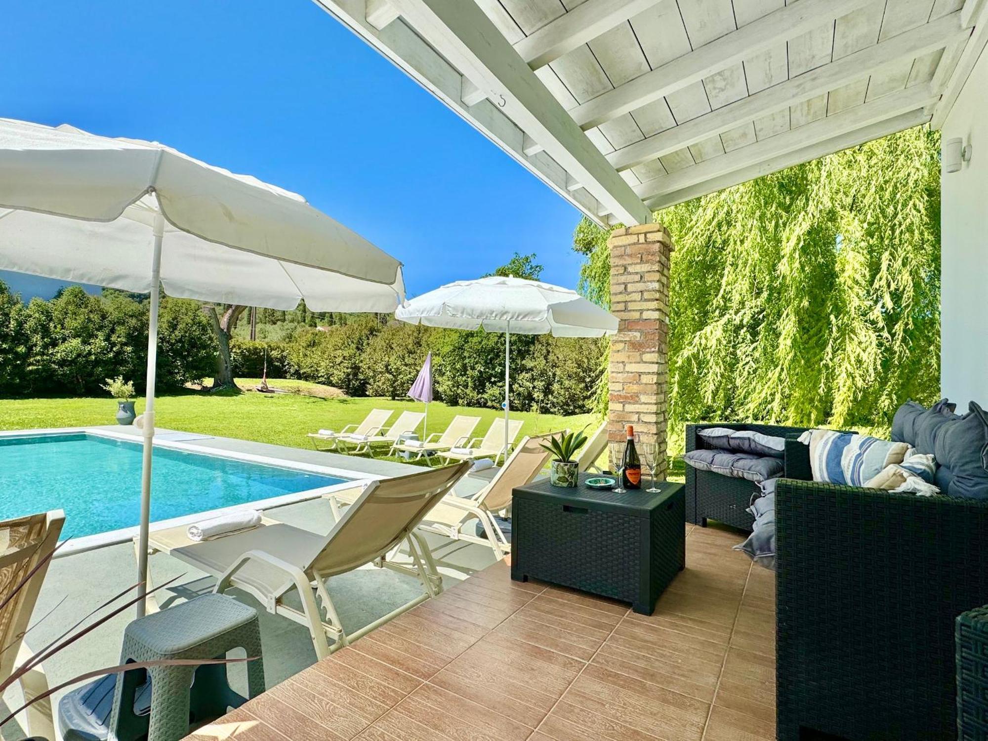 Villa Rubina Sidari With Private Pool By Dadovillas Velonádes Extérieur photo